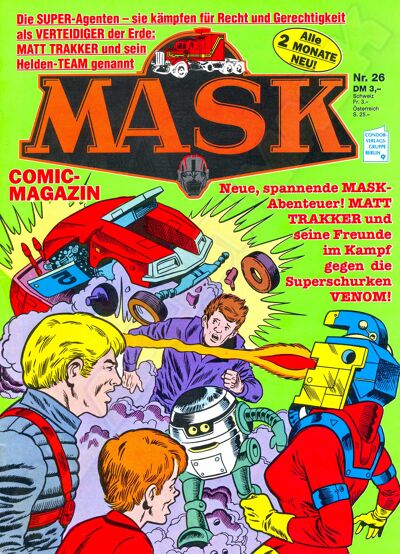 M.A.S.K. M.A.S.K. German comic no. 26 M.A.S.K. M.A.S.K. German comic no. 26